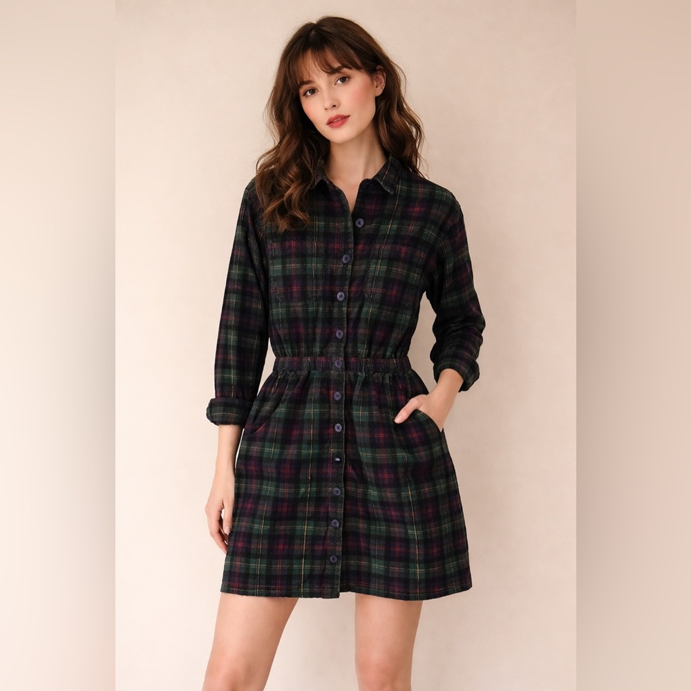 Vintage Corduroy Dress